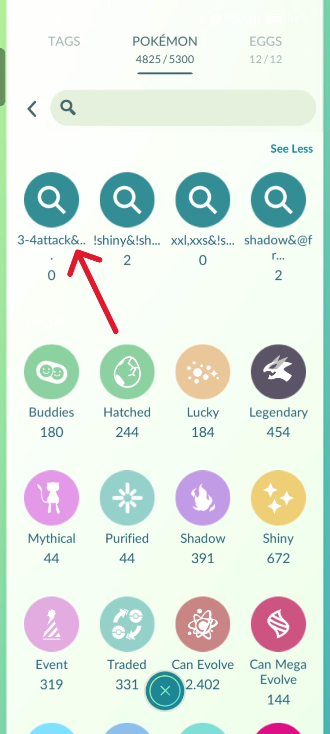 Save search